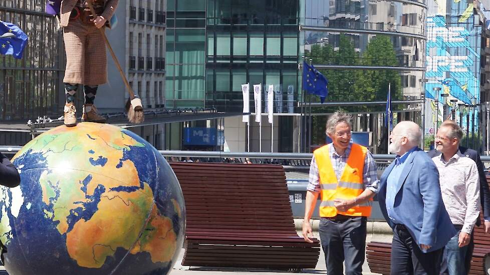 Frans Timmermans arriveert