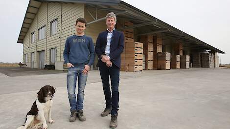 Anco en zijn vader Kees (r.), archieffoto