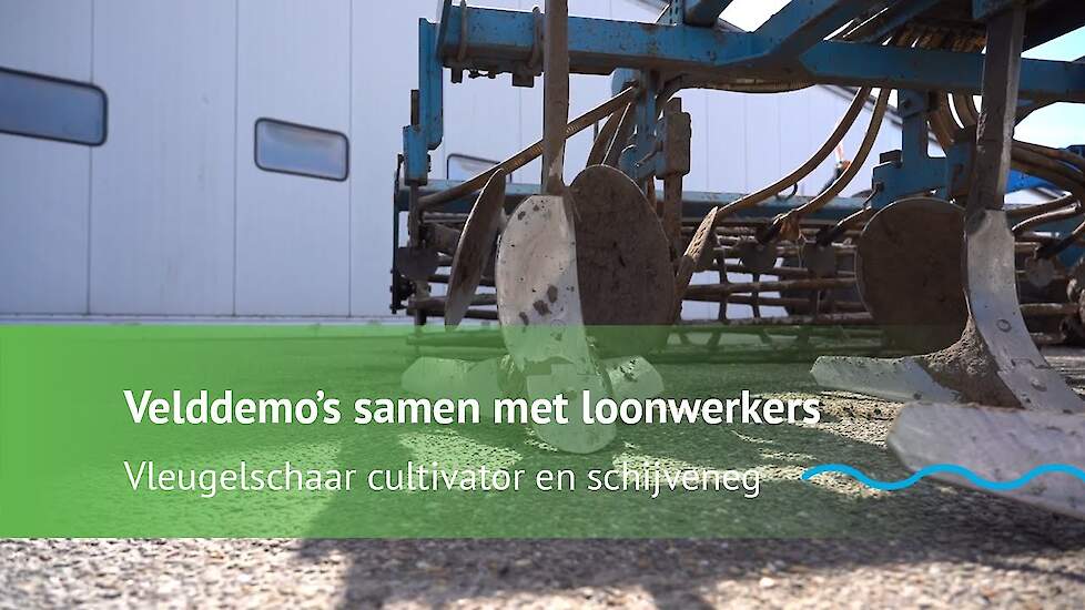 Zet je een vleugelschaar cultivator of schijveneg in?