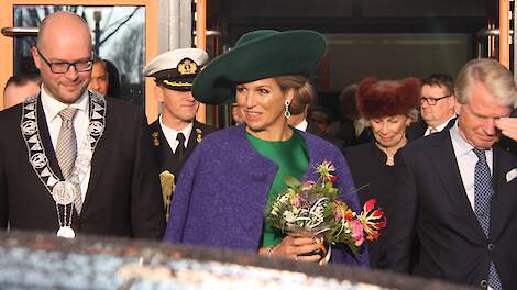 Koningin Máxima bezoekt Royal Cosun in Dinteloord