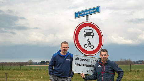 Dennis Knook (links) en Max Maris