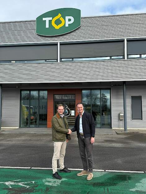 Links: Erwin Groen (TOP), Rechts: Dirk Ensing (Hazera)