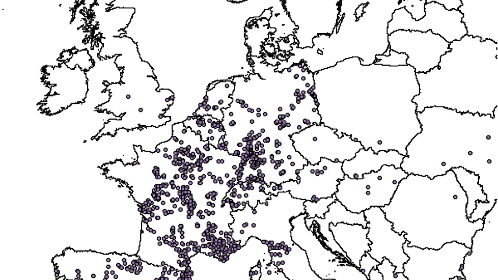 Verspreiding hennepvreter