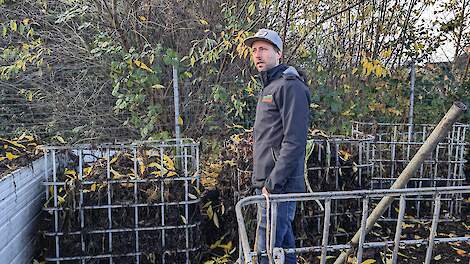 Teeltbedden met compost