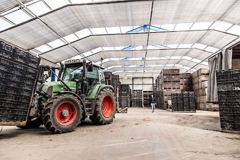Machines in de schuur