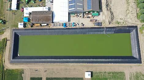 Fotoserie: Proefboerderij Rusthoeve stelt zoetwater bassin van 15.000 m3 in gebruik