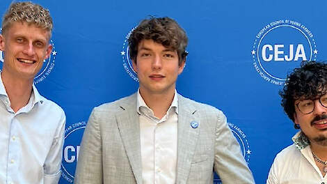 Groningse akkerbouwer (24) blijft voorzitter van belangenorganisatie Europese jonge boeren