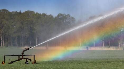 Waterverbruik in 2023 lager door nat groeiseizoen