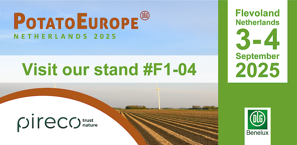 Potato Europe Stand #F1-04 Pireco Productie BV