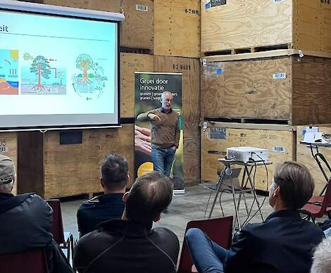 Gastspreker Ajaan Hijmans brengt praktijk en theorie samen in de landbouw- en voedseltransitie.