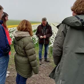 John Huiberts licht toe aan telers