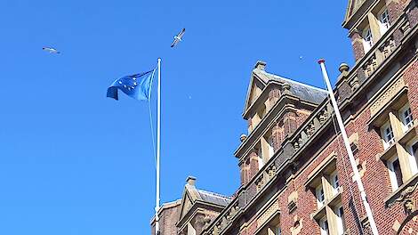 Protest van 'agro-ecologische' boeren op Belgisch vliegveld