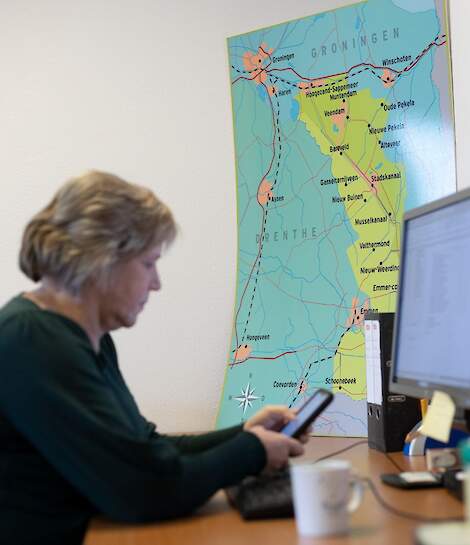 Tanja Beuling, akkerbouwer en programmamanager Gebiedsprogramma Innovatie Veenkoloni&euml;n.