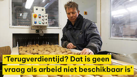 Optische sorteerder maakt Flevolandse pootgoedteler steeds flexibeler