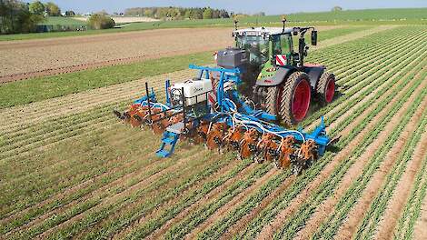 DSV controlled row farming
