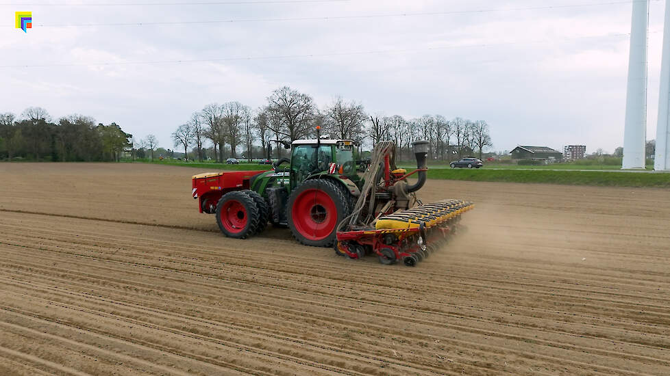 Bieten zaaien is weer volop aan de gang