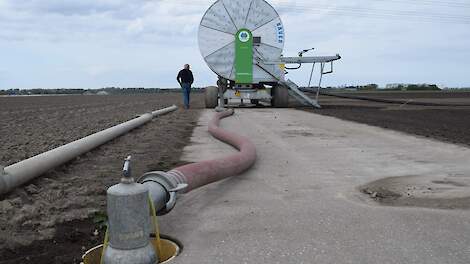 95 euro per hectare besparen met elektrisch beregenen