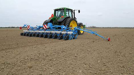 Zevenduizend hectare minder bieten gezaaid