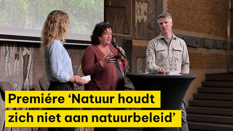 Première 'Natuur houdt zich niet aan natuurbeleid' bij provinciehuis Gelderland