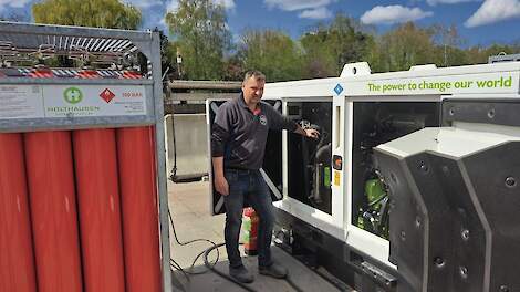 Noord-Hollandse loonwerker wil volledig overschakelen: zo snel mogelijk van diesel naar waterstof