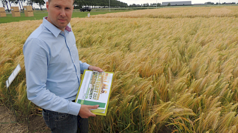 Ruud van Logten van Syngenta op de Graandemodag.